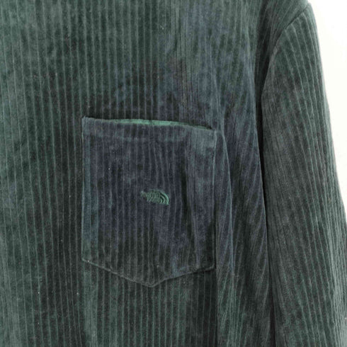 ノースフェイスパープルレーベル THE NORTH FACE PURPLE LABEL Crew Neck Soft Corduroy Shirt メンズ import:L