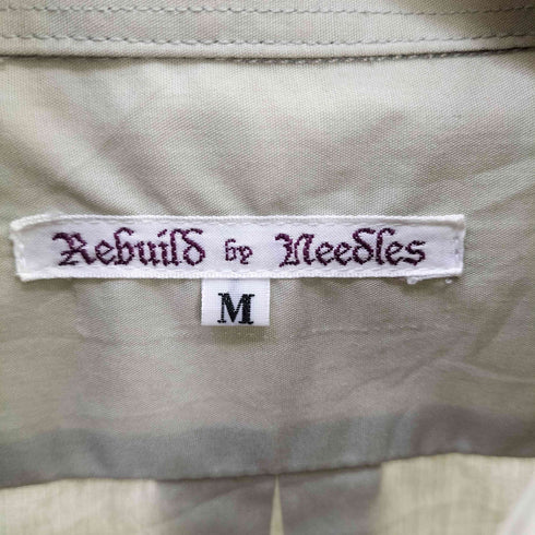 リビルドバイニードルズ rebuild by needles 再構築 リメイク 長袖シャツ メンズ JPN:M