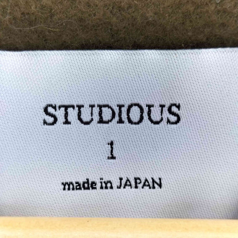 ステュディオス STUDIOUS ビックカラーセミフレアコート レディース JPN:1