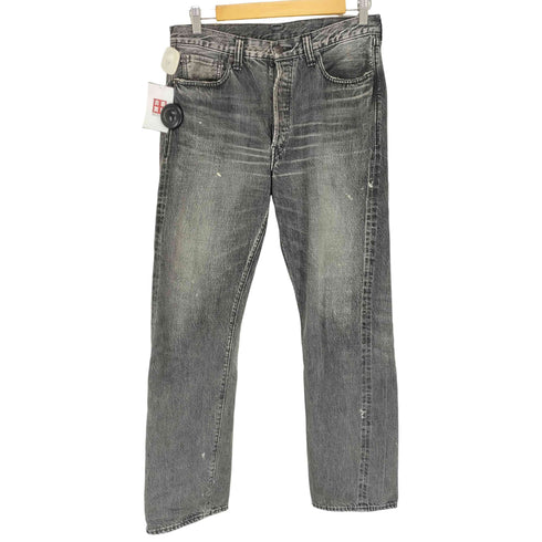 フルカウント FULLCOUNT Straight Black Selvedge Denim メンズ US:32-33