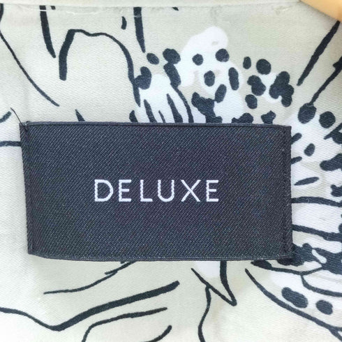デラックス DELUXE フラワープリントオープンカラーシャツ メンズ JPN:L