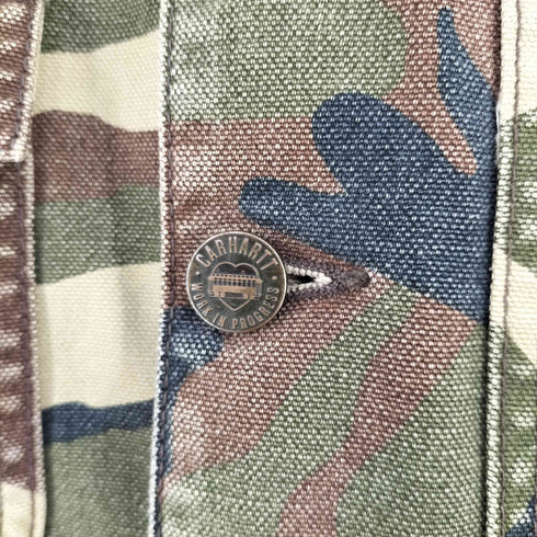 カーハートワークインプログレス Carhartt WIP SETTLER JACKET ウッドランドカモ メンズ import:S