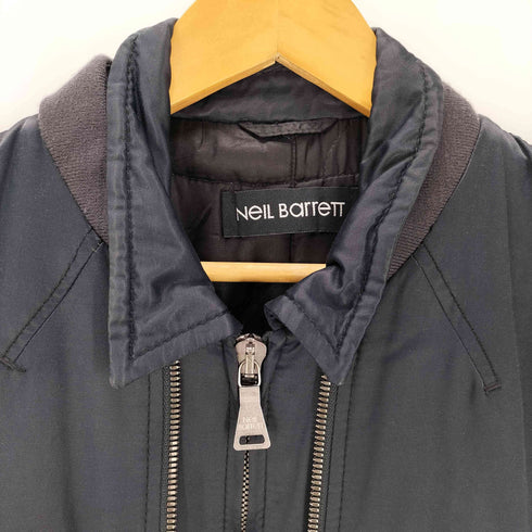 ニールバレット NEIL BARRETT ジップデザインブルゾン ドッキング メンズ JPN:XS