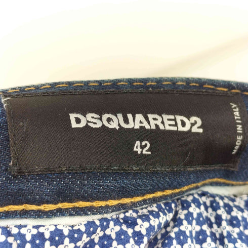ディースクエアード DSQUARED2 Cool guy jean ダメージ リペア 加工 ダブルウエスト デニム パンツ メンズ 42