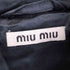 ミュウミュウ miu miu ラメツイード 半袖ダウンジャケット レディース EUR:38