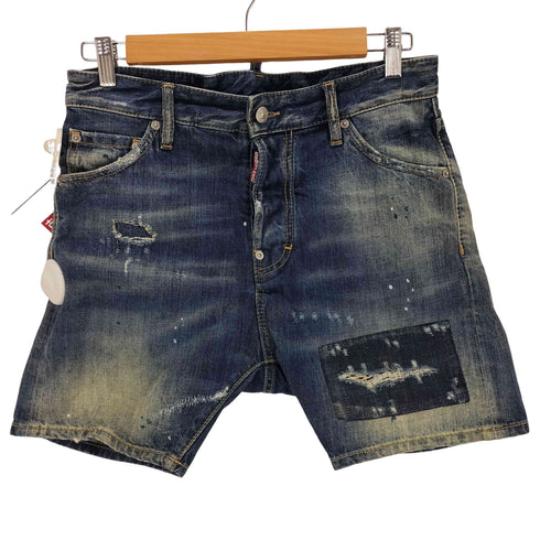 ディースクエアード DSQUARED2 Cool guy jean ダメージ リペア デニムショーツ メンズ 42