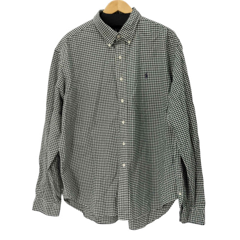 ラルフローレン RALPH LAUREN スモールポニー刺繍 BD L/S ギンガムチェックシャツ メンズ XXL