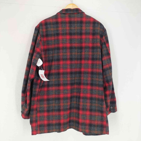 ペンドルトン PENDLETON 40-50s チェック柄ウール3Bテーラードジャケット メンズ
