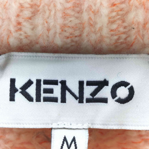ケンゾー KENZO カシミア混 ミックス糸 クルーネックニット レディース JPN:M
