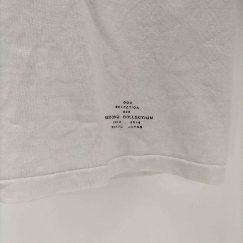 ゴッドセレクショントリプルエックス GOD SELECTION XXX クルーネックフォトプリントTシャツ メンズ