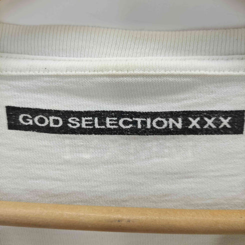 ゴッドセレクショントリプルエックス GOD SELECTION XXX クルーネックフォトプリントTシャツ メンズ