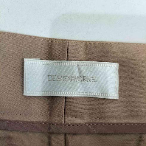 デザインワークス DESIGNWORKS トリアセ サテンスラックス レディース JPN:36