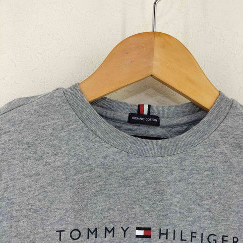 トミーヒルフィガー TOMMY HILFIGER ロゴ ミニ L/S TEE レディース