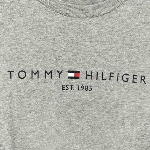 トミーヒルフィガー TOMMY HILFIGER ロゴ ミニ L/S TEE レディース