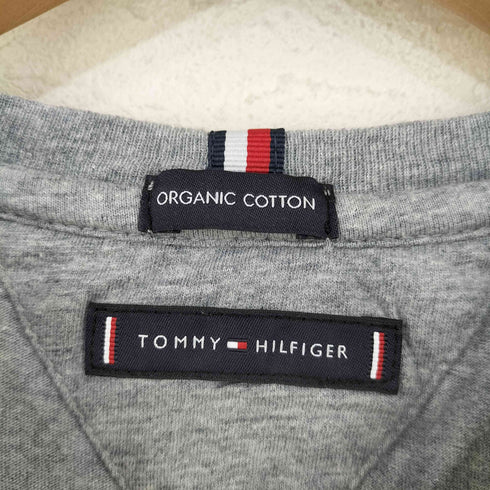 トミーヒルフィガー TOMMY HILFIGER ロゴ ミニ L/S TEE レディース