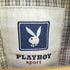 プレイボーイ PLAYBOY 80-90s ロゴ刺繍 ラグラン スウィングトップ メンズ import:L