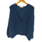 トリコジャンマルク TRICOTS JEAN MARC フランス製 Pull Gilet Cosyr モヘヤ 混 シャギー ニット カーディガン レディース