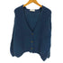 トリコジャンマルク TRICOTS JEAN MARC フランス製 Pull Gilet Cosyr モヘヤ 混 シャギー ニット カーディガン レディース