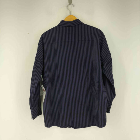 シャリーフ SHAREEF リンゴ刺繍 ストライプ L/S シャツ メンズ JPN:1