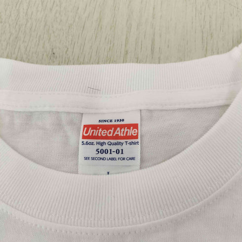 ユナイテッドアスレ UNITED ATHLE アーティストプリントクルーネックTシャツ レディース import:L