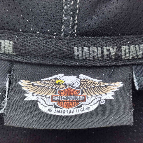 ハーレーダビッドソン HARLEY-DAVIDSON 刺繍ジップアップパーカー メンズ JPN:S