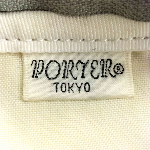 ポーター PORTER ショルダーポーチ ライトグレー メンズ