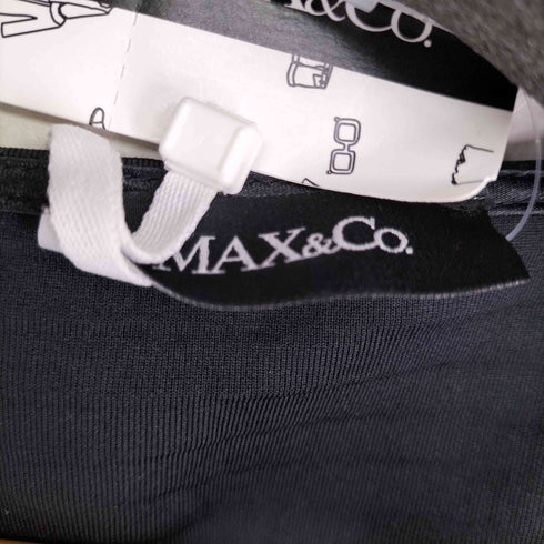 マックスアンドコー MAX & CO. カーデトップス 黒タグ レディース JPN:L