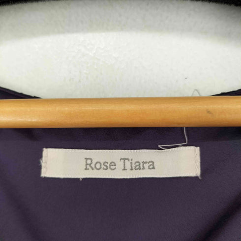 ローズティアラ Rose Tiara ノースリーブシアーワンピース レディース