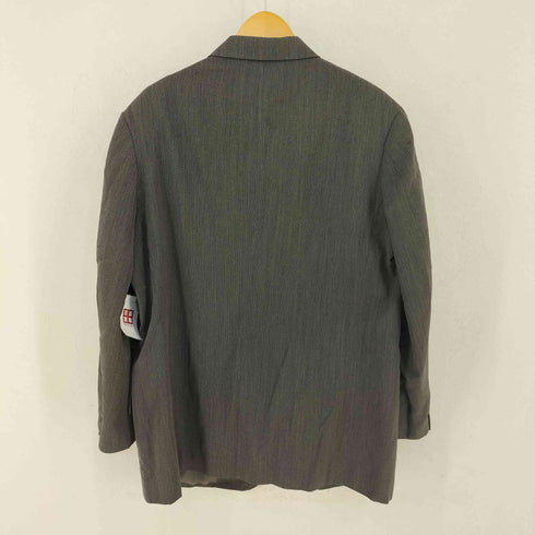 ワイズフォーメン Ys for men ストライプ 背抜き 4Bジャケット 2タックスラックス セットアップ メンズ JK 4 / PT 2