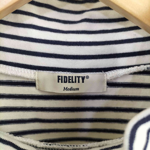 フィデリティー FIDELITY バスクボーダーモックネック メンズ JPN:M