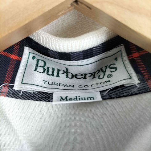 バーバリーズ BURBERRYS OLD ゴルフバッグ刺繍 半袖ポロシャツ TURPAN COTTON メンズ import:M