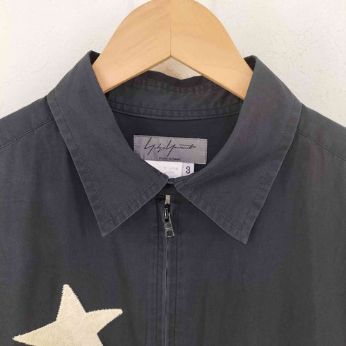ヨウジヤマモトプールオム Yohji Yamamoto POUR HOMME 06AW バロック期 星刺繍 ジップアップ シャツジャケット メンズ JPN:3