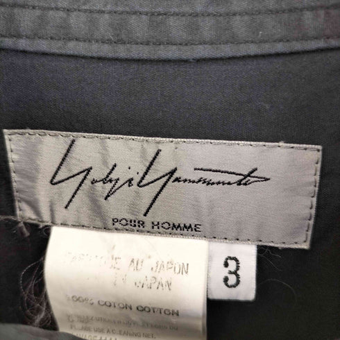 ヨウジヤマモトプールオム Yohji Yamamoto POUR HOMME 06AW バロック期 星刺繍 ジップアップ シャツジャケット メンズ JPN:3