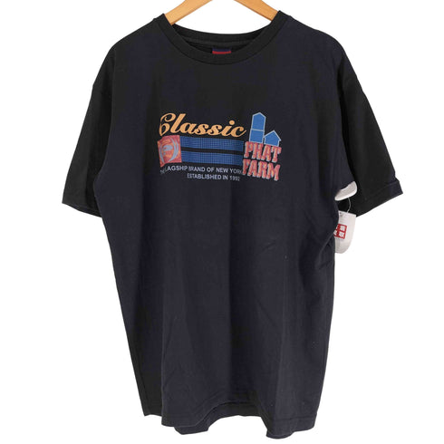 ファットファーム PHAT FARM CLASSIC 片面プリント 半袖Tシャツ メンズ