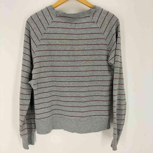 アディダスオリジナルス adidas Originals 00s Vネックボーダースウェット レディース import:L