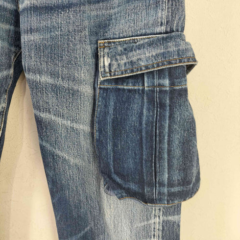 ワイズフォーメン Ys for men SPOTTED HORSE Magic Wash デニムカーゴパンツ メンズ JPN:3
