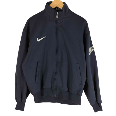 ナイキ NIKE 90s 白タグ SWOOSH ロゴ刺繍 トラックジャケット メンズ