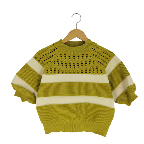 ムルーア MURUA メッシュハーフスリーブトップス レディース FREE