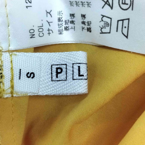 プラステ PLST バックレースアップ 素材切替 ドッキング ノースリーブ ワンピース レディース JPN:S