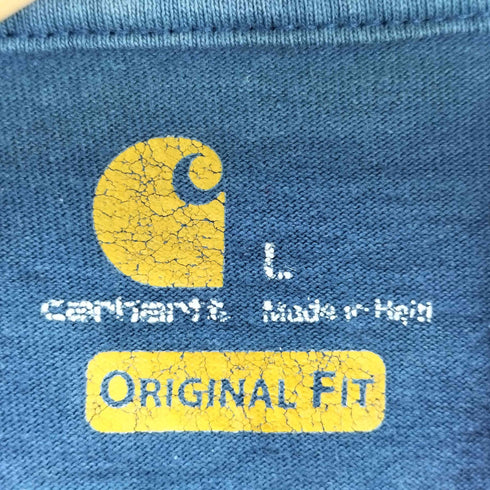 カーハート Carhartt Signature Logo Short Sleeve T-Shirt メンズ import:L