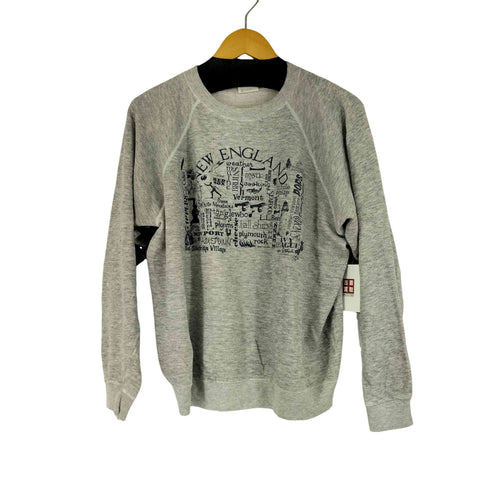 ヘインズ Hanes 80S プリント ラグランスウェット メンズ JPN:L