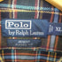 ポロバイラルフローレン Polo by RALPH LAUREN 90s REGENT イタリア製 コットンチェックシャツ メンズ import:XL