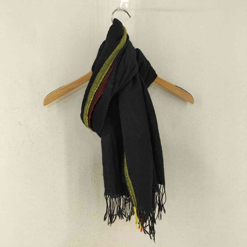 ヨウジヤマモトプールオム Yohji Yamamoto POUR HOMME ウール フリンジストール メンズ