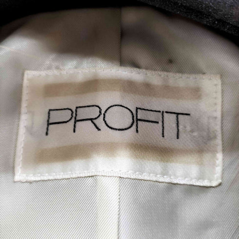 PROFIT 牛革 ファー付き レザージャケット レディース