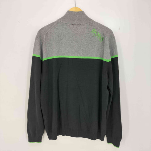 ヒューゴボス HUGO BOSS ハーフジップ ハイネック ニットプルオーバー メンズ XXL