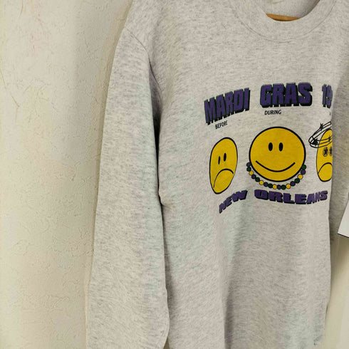 MARDI GRAS 1998 クルーネックスウェット メンズ