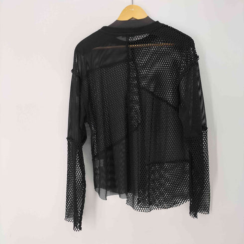 キャンディストリッパー Candy Stripper 切替メッシュ L/S トップス レディース JPN:2