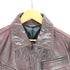 a.s.m レザージップシャツジャケット メンズ EUR:54