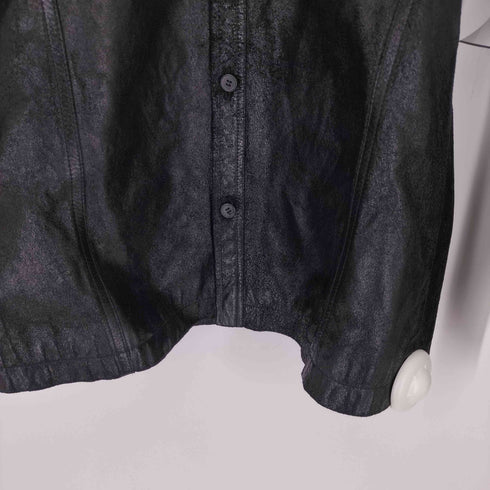 ヨウジヤマモトダーバン アール Yohji Yamamoto DURBAN A.A.R ピッグレザーシャツ メンズ JPN:M