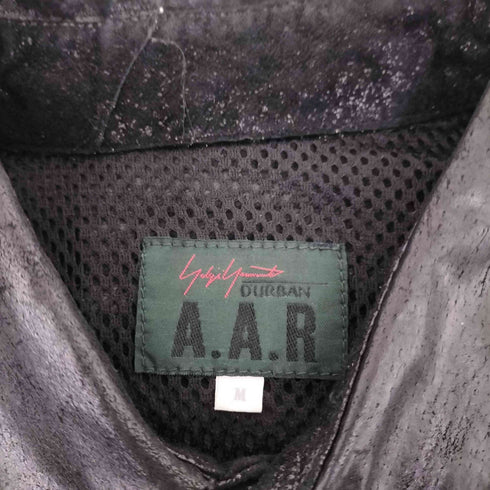 ヨウジヤマモトダーバン アール Yohji Yamamoto DURBAN A.A.R ピッグレザーシャツ メンズ JPN:M